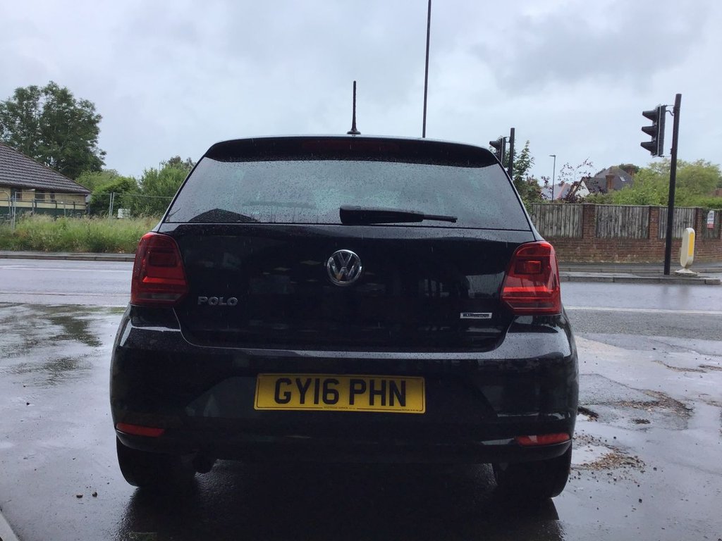 USED 2016 16 VOLKSWAGEN POLO 1.0 TSI BlueMotion Tech SEL Hatchback 5dr Petrol DSG Euro 6 (s/s) (110 bhp) 