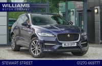 USED 2019 19 JAGUAR F-PACE 2.0 D180 R-Sport SUV 5dr Diesel Auto AWD Euro 6 (s/s) (180 ps) 
