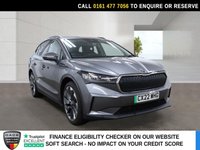 USED 2022 22 SKODA ENYAQ iV 62kWh 60 SUV 5dr Electric Auto (DC120kW) (179 ps) 1 OWNER+HISTORY+SAT NAV+HEATED LEATHER