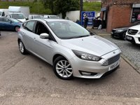 USED 2015 15 FORD FOCUS 1.6 TDCi Titanium Euro 5 (s/s) 5dr SH, cruise, auto lights,DAB