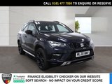 USED 2020 20 SEAT ATECA 2.0 TSI FR Black Edition SUV 5dr Petrol DSG 4Drive Euro 6 (s/s) (190 ps) FULL SEAT HISTORY+HEATED SEATS