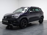 USED 2020 20 SEAT ATECA 2.0 TSI FR Black Edition SUV 5dr Petrol DSG 4Drive Euro 6 (s/s) (190 ps) FULL SEAT HISTORY+HEATED SEATS