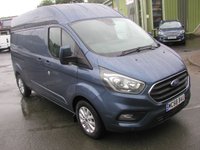 USED 2018 68 FORD TRANSIT CUSTOM 2.0 320 EcoBlue Limited Panel Van 5dr Diesel Auto L2 H2 Euro 6 (s/s) (170 ps) Van - NO VAT Automatic, 53000 miles, Service History