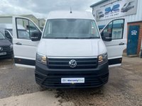 USED 2022 72 VOLKSWAGEN CRAFTER 2.0 TDI CR35 TRENDLINE LWB HIGH ROOF EURO 6 (140bhp) TOP SPEC 6 MNTH WARRANTY, FULL MOT, JUST BEEN SERVICED, VERY CLEAN!