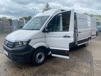 USED 2022 72 VOLKSWAGEN CRAFTER 2.0 TDI CR35 TRENDLINE LWB HIGH ROOF EURO 6 (140bhp) TOP SPEC 6 MNTH WARRANTY, FULL MOT, JUST BEEN SERVICED, VERY CLEAN!