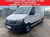 USED 2022 72 VOLKSWAGEN CRAFTER 2.0 TDI CR35 TRENDLINE LWB HIGH ROOF EURO 6 (140bhp) TOP SPEC 6 MNTH WARRANTY, FULL MOT, JUST BEEN SERVICED, VERY CLEAN!