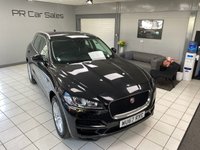 USED 2017 67 JAGUAR F-PACE 2.0 P250i Portfolio SUV 5dr Petrol Auto AWD Euro 6 (s/s) (250 ps) SANTORINI BLACK / EBONY PERFORATED WINDSOR LEATHER TRIM / PANORAMIC ROOF / 10 WAY ELECTRIC - HEATED FRONT SEATS / HEATED WINDSCREEN / NAVIGATION / REVERSING CAMERA / FRONT AND REAR PARKING SENSORS / ELECTRIC TAILGATE / LANE CONTROL / DAB AUDIO / BLUETOOTH / USB / 19"ALLOY WHEELS