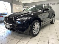 USED 2017 67 JAGUAR F-PACE 2.0 P250i Portfolio SUV 5dr Petrol Auto AWD Euro 6 (s/s) (250 ps) SANTORINI BLACK / EBONY PERFORATED WINDSOR LEATHER TRIM / PANORAMIC ROOF / 10 WAY ELECTRIC - HEATED FRONT SEATS / HEATED WINDSCREEN / NAVIGATION / REVERSING CAMERA / FRONT AND REAR PARKING SENSORS / ELECTRIC TAILGATE / LANE CONTROL / DAB AUDIO / BLUETOOTH / USB / 19"ALLOY WHEELS