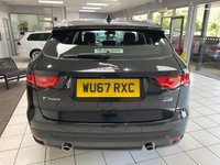 USED 2017 67 JAGUAR F-PACE 2.0 P250i Portfolio SUV 5dr Petrol Auto AWD Euro 6 (s/s) (250 ps) SANTORINI BLACK / EBONY PERFORATED WINDSOR LEATHER TRIM / PANORAMIC ROOF / 10 WAY ELECTRIC - HEATED FRONT SEATS / HEATED WINDSCREEN / NAVIGATION / REVERSING CAMERA / FRONT AND REAR PARKING SENSORS / ELECTRIC TAILGATE / LANE CONTROL / DAB AUDIO / BLUETOOTH / USB / 19"ALLOY WHEELS