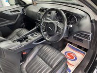 USED 2017 67 JAGUAR F-PACE 2.0 P250i Portfolio SUV 5dr Petrol Auto AWD Euro 6 (s/s) (250 ps) SANTORINI BLACK / EBONY PERFORATED WINDSOR LEATHER TRIM / PANORAMIC ROOF / 10 WAY ELECTRIC - HEATED FRONT SEATS / HEATED WINDSCREEN / NAVIGATION / REVERSING CAMERA / FRONT AND REAR PARKING SENSORS / ELECTRIC TAILGATE / LANE CONTROL / DAB AUDIO / BLUETOOTH / USB / 19"ALLOY WHEELS