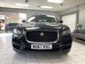 USED 2017 67 JAGUAR F-PACE 2.0 P250i Portfolio SUV 5dr Petrol Auto AWD Euro 6 (s/s) (250 ps) SANTORINI BLACK / EBONY PERFORATED WINDSOR LEATHER TRIM / PANORAMIC ROOF / 10 WAY ELECTRIC - HEATED FRONT SEATS / HEATED WINDSCREEN / NAVIGATION / REVERSING CAMERA / FRONT AND REAR PARKING SENSORS / ELECTRIC TAILGATE / LANE CONTROL / DAB AUDIO / BLUETOOTH / USB / 19"ALLOY WHEELS