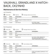 USED 2021 21 VAUXHALL GRANDLAND X 1.2 Turbo Griffin SUV 5dr Petrol Manual Euro 6 (s/s) (130 ps) 1 OWNER FROM NEW, CARPLAY!