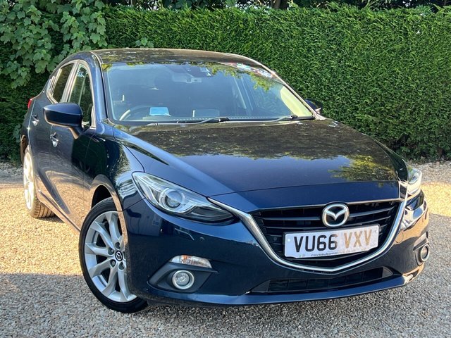 View our Mazda Mazda3 1.5 SKYACTIV-D Sport Nav Hatchback 5dr Diesel Manual Euro 6 (s/s) (105 ps)