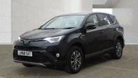 USED 2018 68 TOYOTA RAV4 2.5 VVT-h Icon SUV 5dr Petrol Hybrid CVT Euro 6 (s/s) (197 ps) HISTORY+SAT NAV+REAR CAM