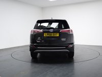 USED 2018 68 TOYOTA RAV4 2.5 VVT-h Icon SUV 5dr Petrol Hybrid CVT Euro 6 (s/s) (197 ps) HISTORY+SAT NAV+REAR CAM