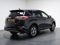 USED 2018 68 TOYOTA RAV4 2.5 VVT-h Icon SUV 5dr Petrol Hybrid CVT Euro 6 (s/s) (197 ps) HISTORY+SAT NAV+REAR CAM