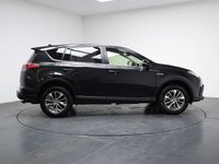USED 2018 68 TOYOTA RAV4 2.5 VVT-h Icon SUV 5dr Petrol Hybrid CVT Euro 6 (s/s) (197 ps) HISTORY+SAT NAV+REAR CAM