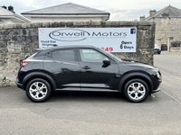 USED 2020 70 NISSAN JUKE 1.0 DIG-T N-Connecta SUV 5dr Petrol Manual Euro 6 (s/s) (114 ps) 2 OWNERS FROM NEW+FULL SERVICE HISTORY+SATELLITE NAVIGATION+CRUISE CONTROL+REVERSING CAMERA+FINANCE AVAILABLE ON THIS CAR
