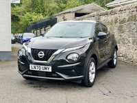 USED 2020 70 NISSAN JUKE 1.0 DIG-T N-Connecta SUV 5dr Petrol Manual Euro 6 (s/s) (114 ps) 2 OWNERS FROM NEW+FULL SERVICE HISTORY+SATELLITE NAVIGATION+CRUISE CONTROL+REVERSING CAMERA+FINANCE AVAILABLE ON THIS CAR