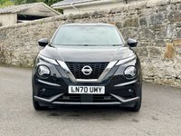 USED 2020 70 NISSAN JUKE 1.0 DIG-T N-Connecta SUV 5dr Petrol Manual Euro 6 (s/s) (114 ps) 2 OWNERS FROM NEW+FULL SERVICE HISTORY+SATELLITE NAVIGATION+CRUISE CONTROL+REVERSING CAMERA+FINANCE AVAILABLE ON THIS CAR