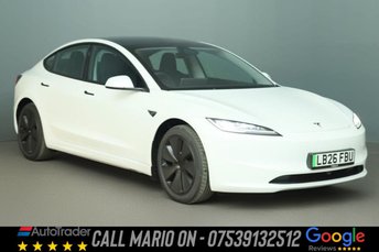 2026 TESLA Model 3 62.5kWh Standard Saloon 4dr Electric Auto RWD (208 ps) &pound;35990.00