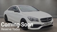 USED 2018 68 MERCEDES-BENZ CLA 2.1 CLA220d AMG Line Night Edition (Plus) Coupe 4dr Diesel 7G-DCT Euro 6 (s/s) (170 ps) 