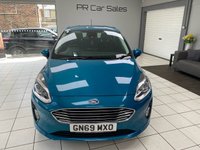USED 2019 69 FORD FIESTA 1.1 Ti-VCT Zetec Hatchback 5dr Petrol Manual Euro 6 (s/s) (85 ps) ANTIGUA BLUE METALLIC / BLACK CLOTH TRIM / CLIMATE CONTROL / HEATED WINDSCREEN / ELECTRIC FRONT WINDOWS / MIRRORS / SPEED LIMITER / SATNAV / DAB FM AM TUNER / BLUETOOTH / USB / FORD SYNC / STEERING WHEEL AUDIO CONTROLS / REMOTE LOCKING / 15" ALLOY WHEELS