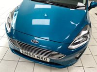 USED 2019 69 FORD FIESTA 1.1 Ti-VCT Zetec Hatchback 5dr Petrol Manual Euro 6 (s/s) (85 ps) ANTIGUA BLUE METALLIC / BLACK CLOTH TRIM / CLIMATE CONTROL / HEATED WINDSCREEN / ELECTRIC FRONT WINDOWS / MIRRORS / SPEED LIMITER / SATNAV / DAB FM AM TUNER / BLUETOOTH / USB / FORD SYNC / STEERING WHEEL AUDIO CONTROLS / REMOTE LOCKING / 15" ALLOY WHEELS