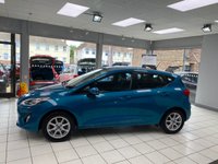 USED 2019 69 FORD FIESTA 1.1 Ti-VCT Zetec Hatchback 5dr Petrol Manual Euro 6 (s/s) (85 ps) ANTIGUA BLUE METALLIC / BLACK CLOTH TRIM / CLIMATE CONTROL / HEATED WINDSCREEN / ELECTRIC FRONT WINDOWS / MIRRORS / SPEED LIMITER / SATNAV / DAB FM AM TUNER / BLUETOOTH / USB / FORD SYNC / STEERING WHEEL AUDIO CONTROLS / REMOTE LOCKING / 15" ALLOY WHEELS