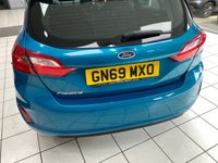 USED 2019 69 FORD FIESTA 1.1 Ti-VCT Zetec Hatchback 5dr Petrol Manual Euro 6 (s/s) (85 ps) ANTIGUA BLUE METALLIC / BLACK CLOTH TRIM / CLIMATE CONTROL / HEATED WINDSCREEN / ELECTRIC FRONT WINDOWS / MIRRORS / SPEED LIMITER / SATNAV / DAB FM AM TUNER / BLUETOOTH / USB / FORD SYNC / STEERING WHEEL AUDIO CONTROLS / REMOTE LOCKING / 15" ALLOY WHEELS