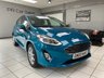 USED 2019 69 FORD FIESTA 1.1 Ti-VCT Zetec Hatchback 5dr Petrol Manual Euro 6 (s/s) (85 ps) ANTIGUA BLUE METALLIC / BLACK CLOTH TRIM / CLIMATE CONTROL / HEATED WINDSCREEN / ELECTRIC FRONT WINDOWS / MIRRORS / SPEED LIMITER / SATNAV / DAB FM AM TUNER / BLUETOOTH / USB / FORD SYNC / STEERING WHEEL AUDIO CONTROLS / REMOTE LOCKING / 15" ALLOY WHEELS