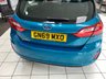 USED 2019 69 FORD FIESTA 1.1 Ti-VCT Zetec Hatchback 5dr Petrol Manual Euro 6 (s/s) (85 ps) ANTIGUA BLUE METALLIC / BLACK CLOTH TRIM / CLIMATE CONTROL / HEATED WINDSCREEN / ELECTRIC FRONT WINDOWS / MIRRORS / SPEED LIMITER / SATNAV / DAB FM AM TUNER / BLUETOOTH / USB / FORD SYNC / STEERING WHEEL AUDIO CONTROLS / REMOTE LOCKING / 15" ALLOY WHEELS