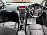 USED 2013 63 VAUXHALL ASTRA 1.6 16v Elite Euro 5 5dr S/H, P/sensors,H/seats,leather