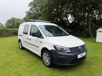 USED 2017 67 VOLKSWAGEN CADDY MAXI 2.0 TDi C20 Maxi Combi Van 5dr Diesel Manual FWD (Window) (128 g/km, 101 bhp) NO VAT