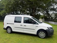 USED 2017 67 VOLKSWAGEN CADDY MAXI 2.0 TDi C20 Maxi Combi Van 5dr Diesel Manual FWD (Window) (128 g/km, 101 bhp) NO VAT