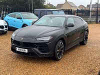 USED 2020 20 LAMBORGHINI URUS 4.0 V8 BiTurbo SUV 5dr Petrol Auto 4WD Euro 6 (650 ps) Upgrades - DAB Radio, Head Up Display - HUD, Urban Road Assistant Package, Full ADAS Pack and HUD, Full Electric Front Seats with Ventilation and Massage, Washing Package, Electric Panorama Roof, Bang and Olufsen Advanced 3D Audio System, DAB and Pay TV, Rear Seat Entertainment, Multi Function Heated Steering Wheel with Perforated Leather Inserts, Contrast Stitching on Steering Wheel, Big Interior Carbon Package on Front Console, Embroidered Logo on Headrest, Lamborghini ANIMA with offroad modes