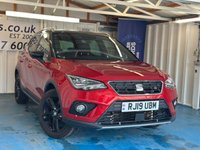 USED 2019 19 SEAT ARONA 1.0 TSI GPF FR SUV 5dr Petrol Manual Euro 6 (s/s) (115 ps)+2 KEYS+1 FORMER KEEPER+PRIVACY+PARK CONTROL+BLUETOOTH+ALLOYS+MEDIA+AIRCON+NAV+USB+AUX+DAB+CRUISE+CLIMATE+ 2 KEYS+1 FORMER KEEPER+PRIVACY+PARK CONTROL+BLUETOOTH+ALLOYS+MEDIA+AIRCON+NAV+USB+AUX+DAB+CRUISE+CLIMATE+HPI CLEAR