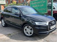 USED 2017 17 AUDI Q3 2.0 TDI S line Edition S Tronic quattro Euro 6 (s/s) 5dr 1 OWNER FULL HISTORY
