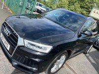 USED 2017 17 AUDI Q3 2.0 TDI S line Edition S Tronic quattro Euro 6 (s/s) 5dr 1 OWNER FULL HISTORY