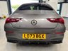 USED 2023 73 MERCEDES-BENZ CLA 1.3 CLA250e 15.6kWh AMG Line (Executive) Coupe 4dr Petrol Plug-in Hybrid 8G-DCT Euro 6 (s/s) (218 ps) 