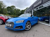 USED 2019 19 AUDI A5 CABRIOLET 2.0 TFSI 40 Vorsprung Convertible 2dr Petrol S Tronic Euro 6 (s/s) (190 ps) A BEAUTIFUL EXAMPLE THROUGHOUT