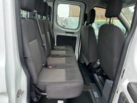 USED 2018 68 FORD TRANSIT 2.0 350 EcoBlue TIPPER Double Cab 4dr Diesel Manual RWD L3 H1 Euro 6 (DRW) (130 ps) TWIN WHEEL CREW TIPPER !!!!  FRESH MOT AND SERVICE INCLUDED !!!!