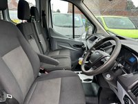 USED 2018 68 FORD TRANSIT 2.0 350 EcoBlue TIPPER Double Cab 4dr Diesel Manual RWD L3 H1 Euro 6 (DRW) (130 ps) TWIN WHEEL CREW TIPPER !!!!  FRESH MOT AND SERVICE INCLUDED !!!!