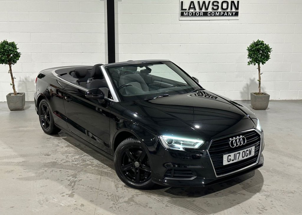 USED 2017 17 AUDI A3 CABRIOLET 1.4 TFSI CoD SE Convertible 2dr Petrol Manual Euro 6 (s/s) (150 ps) 