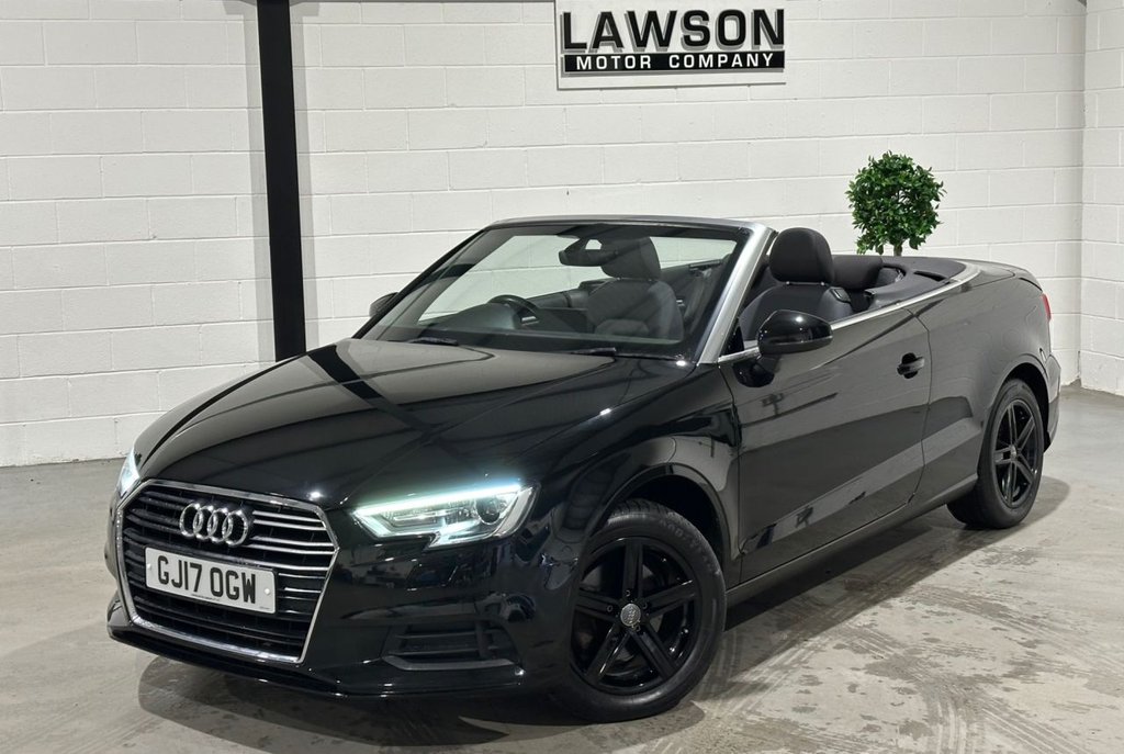 USED 2017 17 AUDI A3 CABRIOLET 1.4 TFSI CoD SE Convertible 2dr Petrol Manual Euro 6 (s/s) (150 ps) 