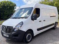 USED 2022 22 VAUXHALL MOVANO 2.3 CDTi 3500 BiTurbo Edition Panel Van [ MOBILE WORKSHOP ] L3 H2 Euro 6 (135 ps) Direct from lease Company Full Service History,