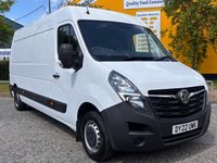 USED 2022 22 VAUXHALL MOVANO 2.3 CDTi 3500 BiTurbo Edition Panel Van [ MOBILE WORKSHOP ] L3 H2 Euro 6 (135 ps) Direct from lease Company Full Service History,