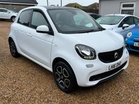 USED 2016 16 SMART FORFOUR 1.0 Prime (Premium) Hatchback 5dr Petrol Twinamic Euro 6 (s/s) (71 ps) Stunning Automatic Smart With Heated Leather Seats