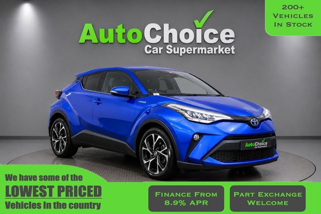 View our Toyota C-HR 2.0 VVT-h Design SUV 5dr Petrol Hybrid CVT Euro 6 (s/s) (184 ps) in Blackburn