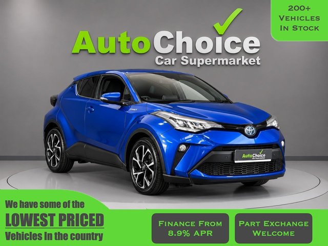 View our Toyota C-HR 2.0 VVT-h Design SUV 5dr Petrol Hybrid CVT Euro 6 (s/s) (184 ps) in Blackburn